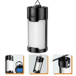 Portable Lanterns Multi-functional Waterproof LED Tent Lamp USB Charging Hanging Camping
