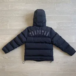 Z kapturem puffer puffer kurtka męska męska parkas zimowe ciepło oryginalne, najmilsze quaulity veste piumino trapstars płaszcz Jakets