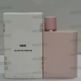 Fragr￢ncias femininas de perfume Lady pulverizam seu elixir de parfum 100ml da marca francesa High Fragr￢ncias Floral Notes para qualquer pele com postagem r￡pida