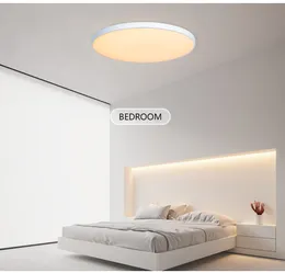 LED-Deckenleuchten mit App-Sprachsteuerung, Alexa/Google-Fernbedienung, 220 V, intelligentes Lampenlicht für Zimmer, Schlafzimmer, energiesparende Beleuchtung