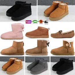 2023 Stivali Mini Scarpe Donna Stivale in raso da donna Classico Trasparente Inverno Neve Pelliccia Stivaletti alla caviglia pelosi Fsnow Mezza ginocchio Breve Ragazze Bambino Uomo TAGLIA 35-40