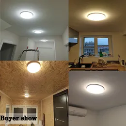 Boşluk Promosyonu LED Tavan Işıkları Kare 48W 36W 24W 18W Lamba 110V 220V Oda Yatak Odası için Işıklar