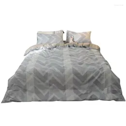 Conjuntos de ropa de cama Simple Ripe de tres piezas Juego de una sola cubierta de cama de estudiante doble Dormitoria Cotton Four