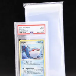 ReSealable Graded Card Bags Sleeves game 1 Pack of 100pcs PSA Beckett Screwdown4206822