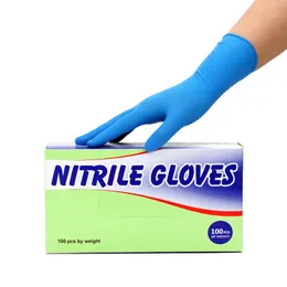 24pices Wholesale Powder Free High Quality Non Latex Safety Hand NItrile gloves