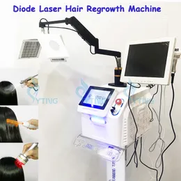 Anti Hair Loss Beauty Machine Spa Use Diode Laser Hair Growth Therapy PDT Red Light Skin Rejuvenation