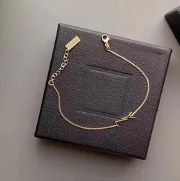Designer Charm Armbänder Liebe Armband Schmuck Luxus Brief Anhänger Y Armband Für Frauen Gold Kette Hochzeit