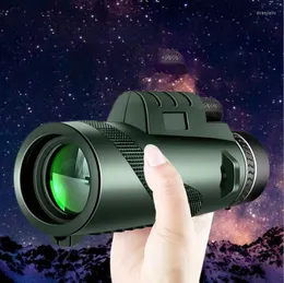 Teleskopvattent￤ta monokul￤ra 40x60 Dual Focus Hunting Spoting Upgrade Handheld Binoculars