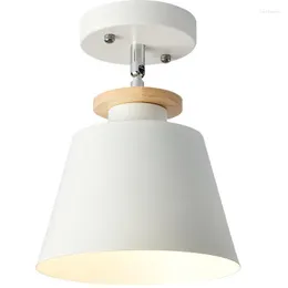 Deckenleuchten Nordic Aisle LED Holzlampen Bunte Macaron Licht Kreative Flur Korridor Modernes Schlafzimmer Einstellbar