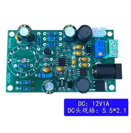 Tubo audio Cat's Eye 6E1 EM81 indicatore del livello del volume del pannello di controllo della luce del ritmo Modifica dell'amplificatore DC 12V fai da te