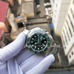 4 Colors Watch Super ARf Factory Version 904L Steel Cal.3135 Automatic Movement 40mm Black Green Ceramic Bezel Luminous Dive Men Wristwatches Gift plastic box