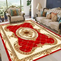 Dywany luksusowe dywany europejskie salon duży rozmiar 200 x 300 Dekoracja domu sypialnia marmurowy wzór lobby maty podłogowe podłogowe