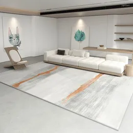 카펫 현대 간단한 회색 깔개 침실 장식 거실 장식 짧은 파일 카펫 비 슬립 지역 깔개 홈 바닥 매트