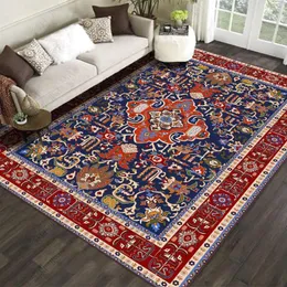 Carpets American Luxury Persian Carpet Living Room Decoration Bedroom Turkey Floor Mats Washable Coffee Tables Large Area Rugs