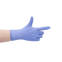 20 pieces Titanfine Stock EN 374 nitrile gloves manufacturers CE disposable exam glove powder free