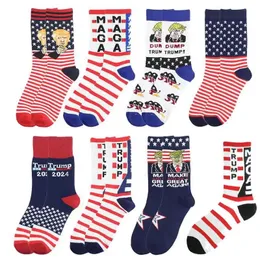 Trump-Socken machen Amerika wieder großartig, Lieblingsstrümpfe für Erwachsene, Frauen, Männer, Universal-Baumwolle, Sport, RRA687