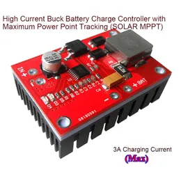 Lithium battery charger 7.2V 7.4V 8.4V 2S 12V 18V MPPT solar charging controller 3A high current CN3722 voltage reduction