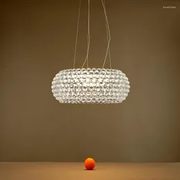 Lampy wiszące nowoczesne zawieszenie lampa kaboche jon jon włoskie światła oświetlenia do jadalni rustykalne oprawy oświetleniowe