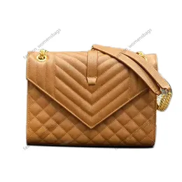 7A Luxurys Designer Bag Envelope äkta Leather Tote Crossbody axelhandväska kedja mönster mode kvinnliga väskor totes cross body purse ryggsäck stilar satchel