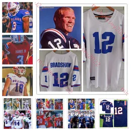 Terry Bradshaw Louisiana Tech Bulldogs Jersey de futebol Landry Lyddy Parker McNeil Andrew Brister Matthew Downing Lonnie Ratliff IV Louisiana Tech Jerseys