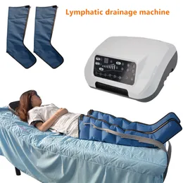 Pneumatisk pressoterapiapparat lufttryck benbyxor massage enhet pressoterapi hem lymfatisk dr￤neringsmaskin