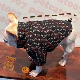 빈티지 애완 동물 재킷 개가 의류 디자이너 로고 애완 동물 지퍼 코트 겨울 방풍 개 코트