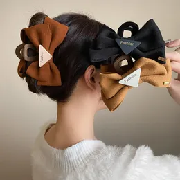 Hurtownia duży rozmiar styków włosów vintage proste bowknot Hair Grips Pazur dla kobiet dziewczęta włosy