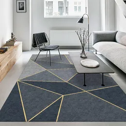 Tapetes carpetes nórdicos carpete geométrico hall home decoração mesas de café tapetes de piso luxo para a sala de estar tapetes grandes