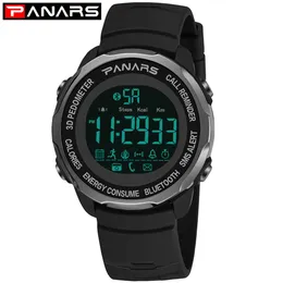 PANARS New Arrival Fashion Smart Sports Watch Men 3D Pedometer Wrist Watch Mens Diving Water Resistant Watches Alarm Clock 8115236q