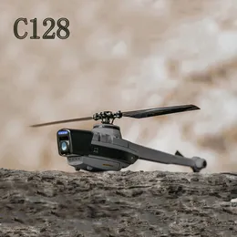 A9 4CHシングルプロペラエルロンレスヘリコプターシミュレータードローンミニブラックビー1080p HDエリアル写真UAVボーイギフト