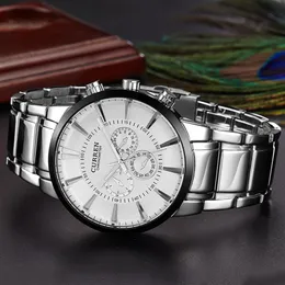 cwp 2021 orologio da uomo marca CURREN Fashion Business Sport orologio da uomo orologio da polso al quarzo in acciaio pieno impermeabile Hodinky Horloges Mannens2963