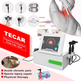 Gadgets de saúde CET RET reduz o exercício Dor da perna Smart Tecar 448kHz Radiofrequenza para melhorar a terapia de Tecar de circulação sanguínea superficial e profunda