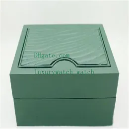 s Dark Green Watch Boxes Fase Dift Watches Booklet 114060 116618 KARTA I PAPIERY 0 8KG Pudełko Najwyższa jakość2719