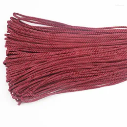 Gadżety na zewnątrz przetrwanie sznur spadochronowy 550LB Paracord 7 Strand Cords 100 Meter Tement Lina do biwakowania bransoletki warkocz