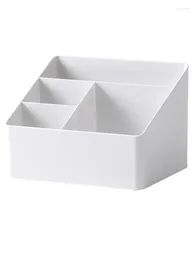 Storage Boxes Living Room Desktop Box Plastic Office Cosmetics Truth Remote Device Multi Functional Finishing