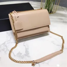 أعلى جودة المصمم الفاخر Zuolan Sunset Bag Classic All Color Woman Counter Chain Handbag Pattern Leather Womane CR204F