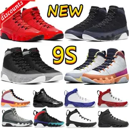 Top 2022 Top Trend 9S IX Men Basketball Shoes 9 Cool Particle Grey Bred Patent Chile Red Gym Red Cherry Racer Uncer University