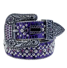 2022 Fashion Bb Simon rhinestone belt for Women Designer Mens Belt with bling rhinestones as gift5072964
