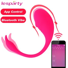 Artículos de belleza Control de aplicación de larga distancia Bragas vibradoras Consolador juguetes sexy para mujeres Vibrador Bluetooth Punto G Clítoris Vibradores Pareja