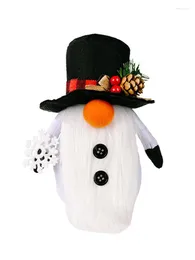 Noel dekorasyonları cüceler el yapımı İsveç tomte süsleri ayakta duran tasarım peluş kardan adam tatil gnome yapmak