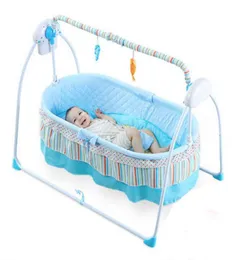 Bebek beşikleri elektrikli beşik yatak uyku sepeti, doğmuş otomatik konservesi küçük çocuk imparatorluğu smart2058127
