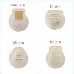 Accessories Disposable Consumable Gold Rf Cartridge Needles Tattoo Beauty 10Pin 25Pin 64Pin Nano Microneedle Fractional Rf Micro-Needle Mach