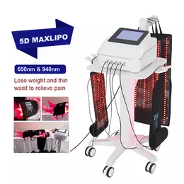 Lipo Laser Trab Berce Bed Body Bady Band 5D Maxlipo 1086pcs Lamps 650 нм 940 нм Скульптура светильника для веса быстрого дюйма и облегчения боли с корзиной