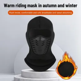 Cappellini da ciclismo Passamontagna termico invernale Sciarpa da motociclista Cappello Uomo Donna Sci da corsa Maschera da bici da esterno antivento