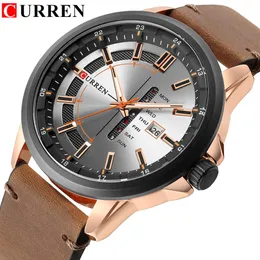 Curren Luxury Casual Men Watch Военные спортивные часы аналоговые кварцевые наручные часы Календарь Relogio Masculino Montre Homme2101