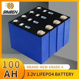 3.2V 100AH ​​LIFEPO4 배터리 충전식 리튬 철 포스페이트 세포 팩 RV 밴스 캠프 EV 보트 요트 골프 DIY 12V 24V 48V