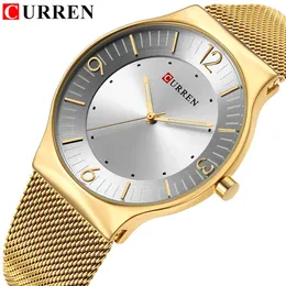 Curren Top Brand Luxury Fashion Classic Design Quartz Men Watches Full Steel Band Wlistwatch Hodinky Relogio Masculino205o