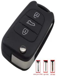Maizhi 3 -knappar Flip Folding Car Key Shell för Hyundai Avante I30 IX35 Kia K2 K5 Sorento Sportage Key Cover Case Styling3449989