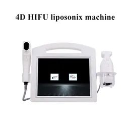 Nowy 4D HIFU LIFU LIPOSONIX Body Schmeel Maszyna do zmarszczek Usuwanie skóry Dokręcić maszynę przeciwbrąatkową