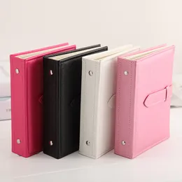 Porta orecchino Book Design Portable Travel Jewelry Storage Cosmetic Display Storage Bag Case Box A351